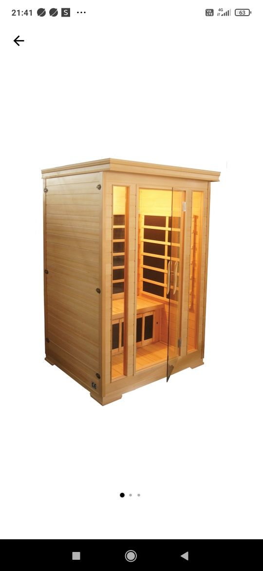 Vând sauna cu infraroșu Komfort, 2 persoane