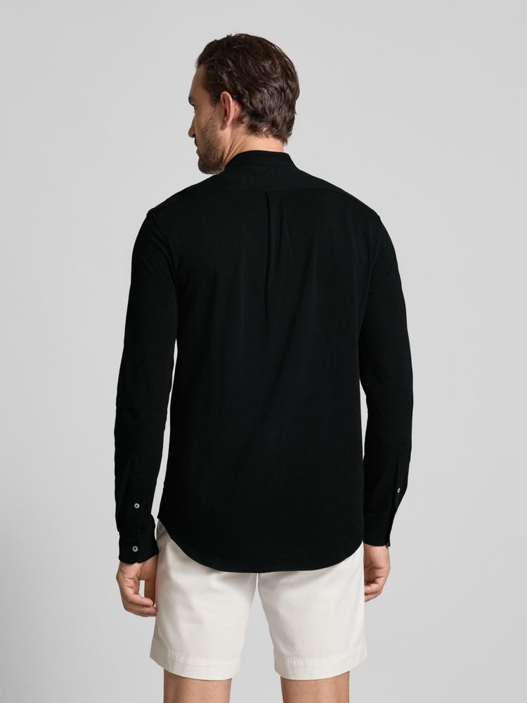 Риза със стол яка Polo Ralph Lauren размер S/M черно