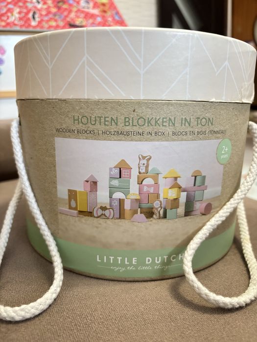 Set constructie din lemn Little Dutch