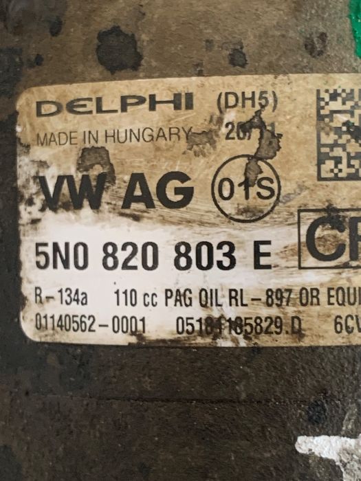 Compresor Ac Volkswagen Polo 6R, 6C 2009 - >, Volkswagen Golf Vi 5K1