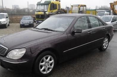 Mercedes S 320 CDI/400/500 на части 2001