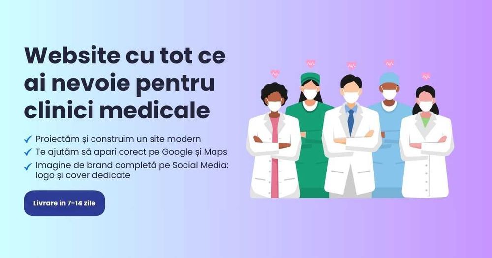 Website profesional pentru firma ta – WebBase