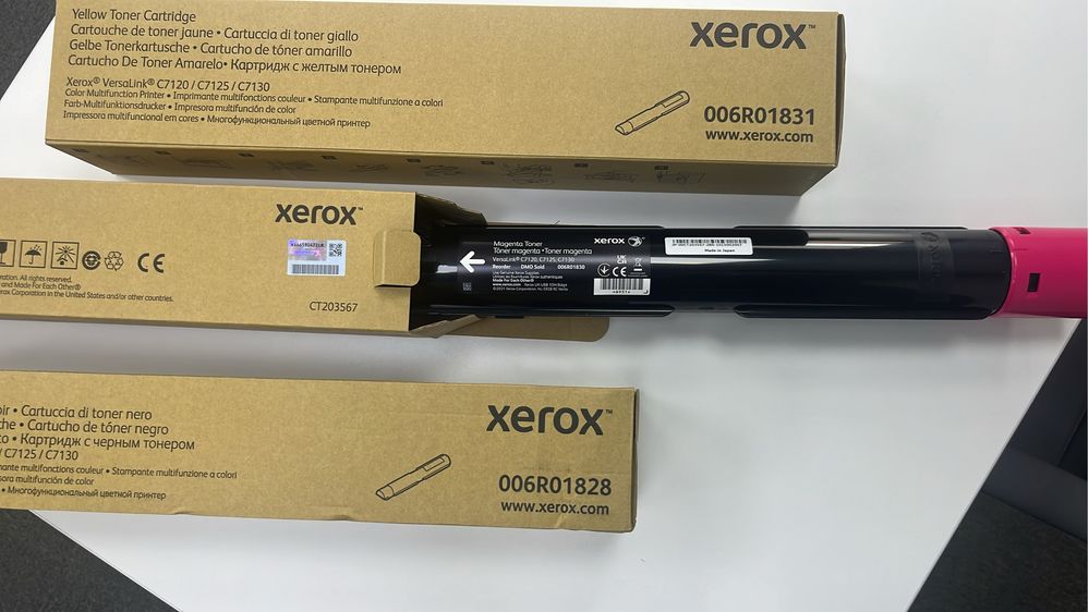 Картриджы Xerox C7120/25/30