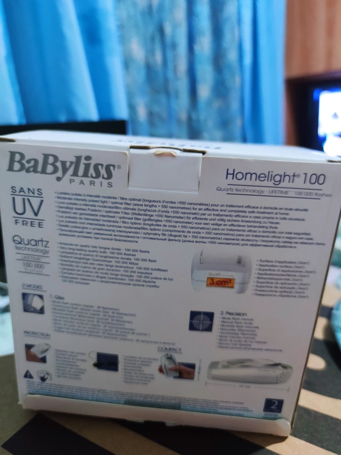 Epilator Babyliss Homelight 100