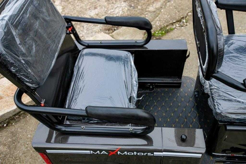 Електрическа Двуместна Триколка CARGO LUX 1500W - GRAY