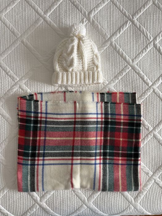 Шапка зимняя, шарф