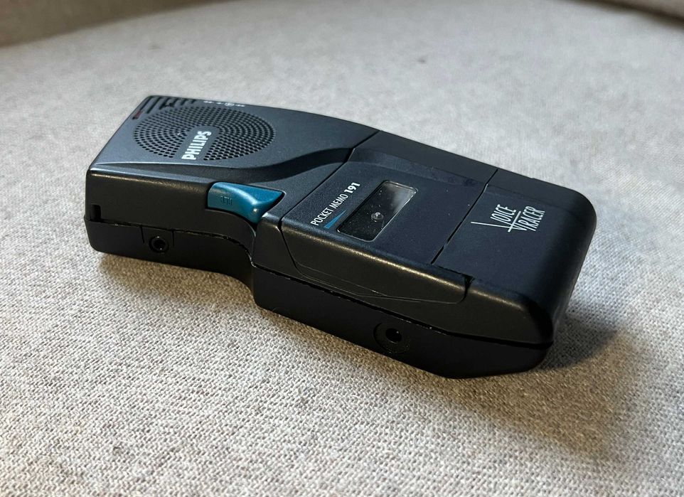 Reportofon Philips Pocket Memo 191 Voice Tracer capac baterie lipsa