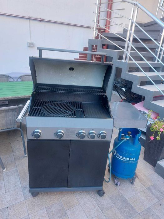 Gratar pe gaz(butelie) de curte