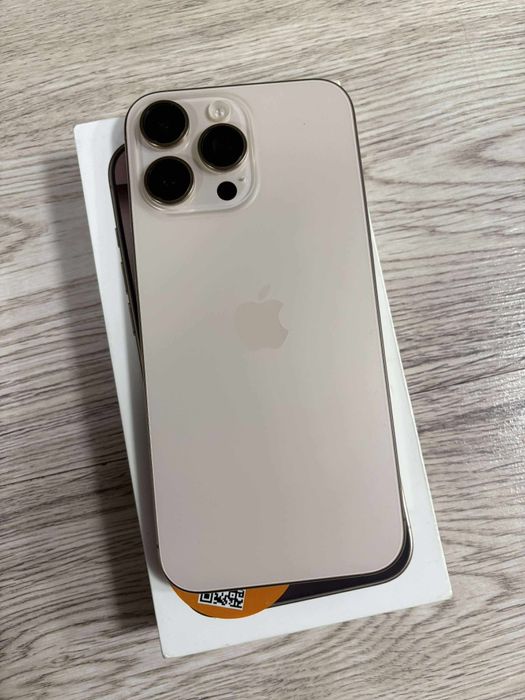 Vand Sau Schimb IPhone 16 PRO Max Desert Titanium 256Gb Neverlocked