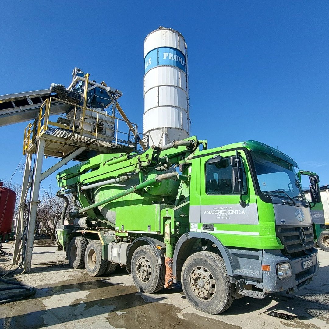 Beton cu pompă Vaslui – livrare rapidă oriunde în județ