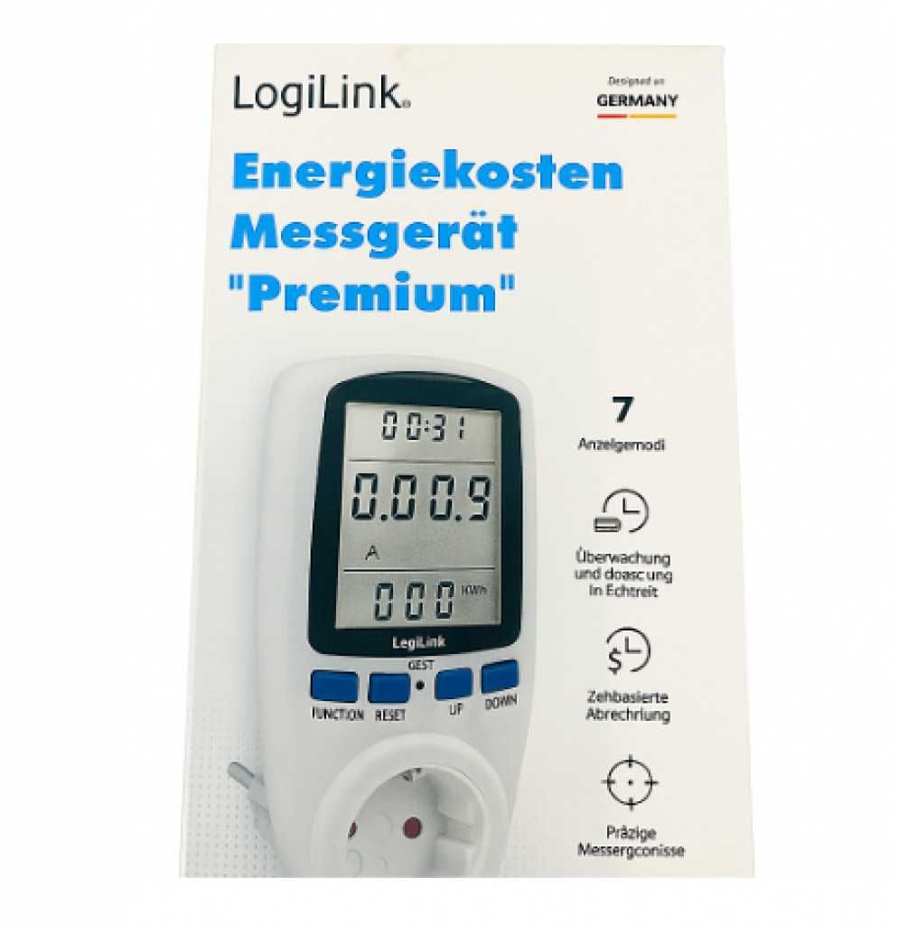 Енергометър LogiLink „Premium“