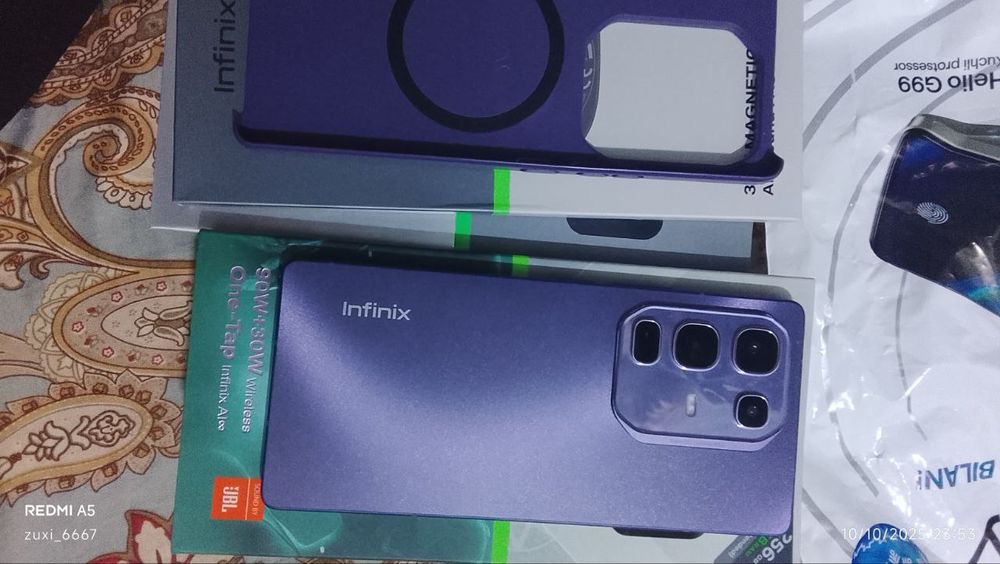 Infinix note 50 Pro 12 gb 256 gb
