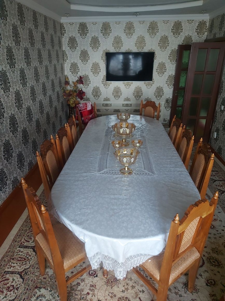 12 талик стол и стул