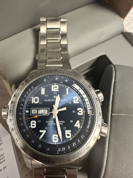 Ceas Hamilton Khaki Aviation Khaki X-Wind Day Date