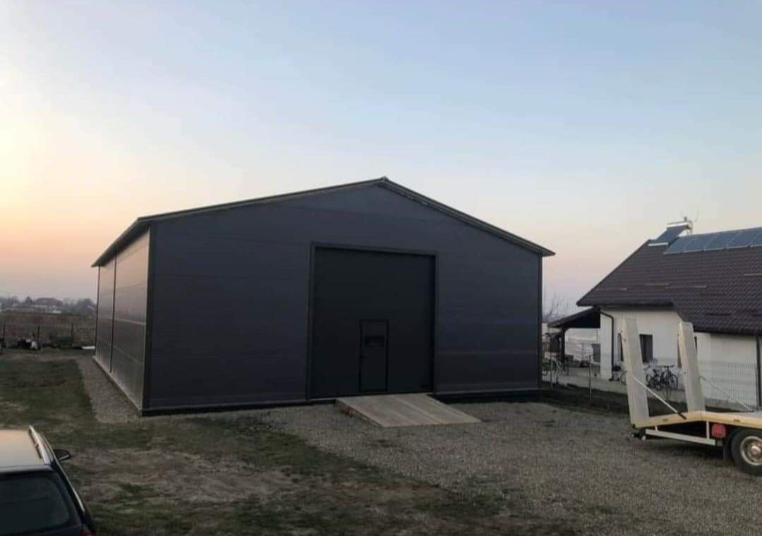 Vand hala metalica diferite dimensiuni și modele lucram fara avans