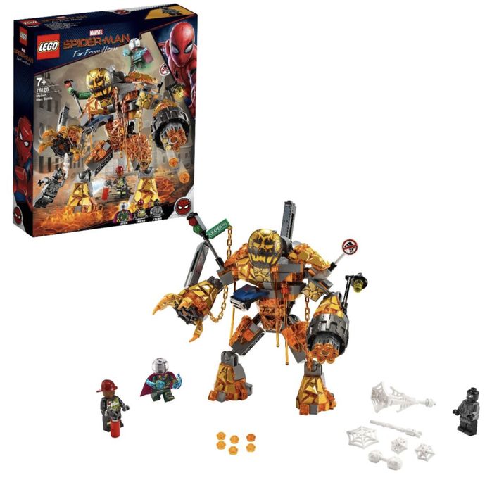 LEGO: Бой с Расплавленным Человеком Super Heroes 76128