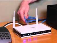 Wifi router modem ustanovka