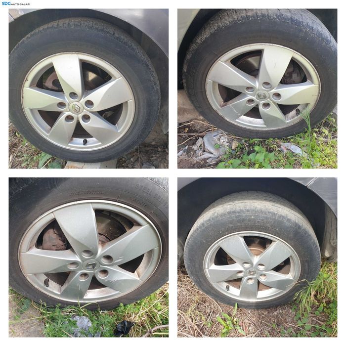 Set 4 Jante Roti Aliaj 205 55 16 R16 Renault Kadjar 2015 - 2017 [K5768]