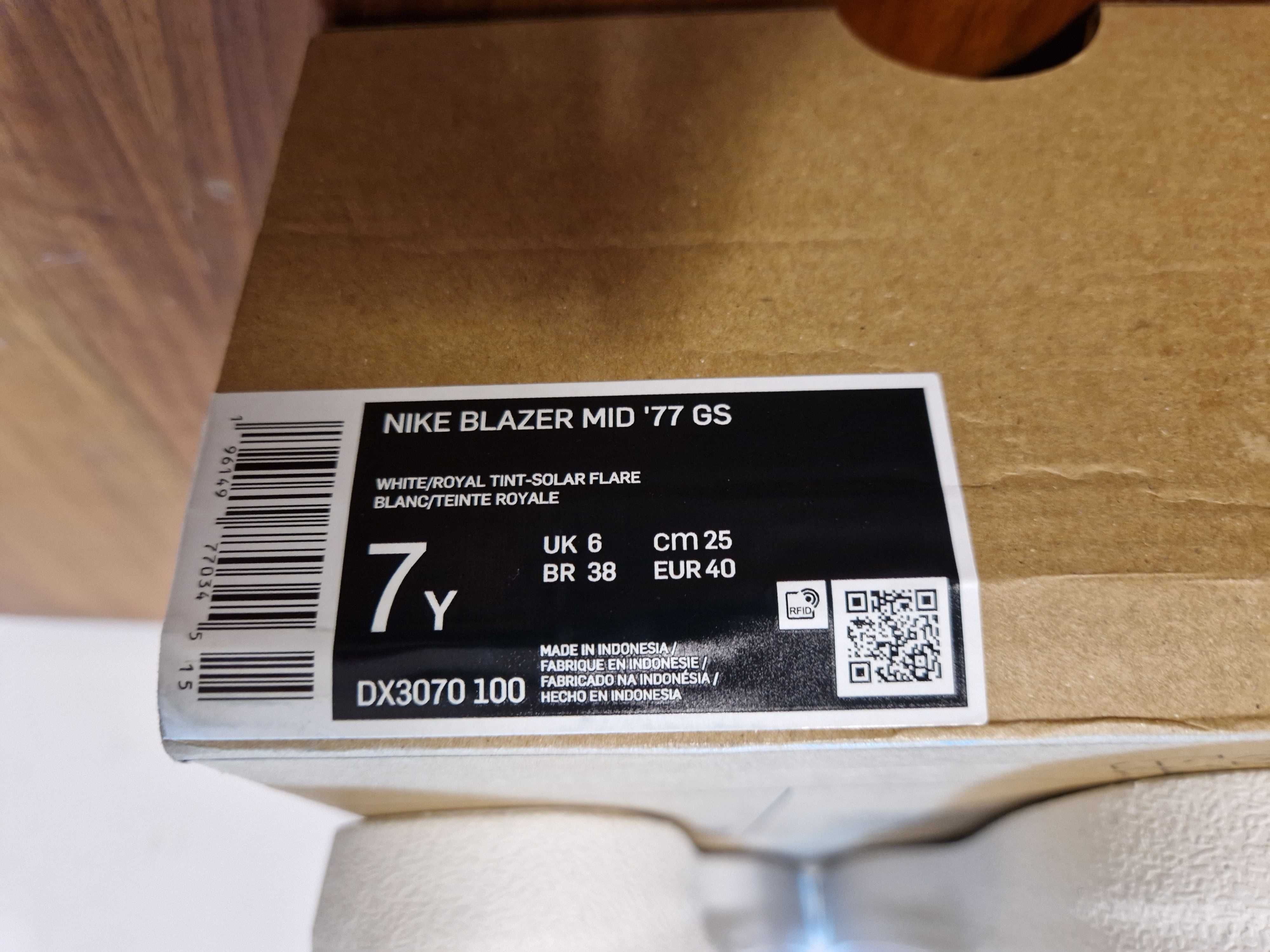 Nike Blazer Mid, originali, noi, 39 si 40