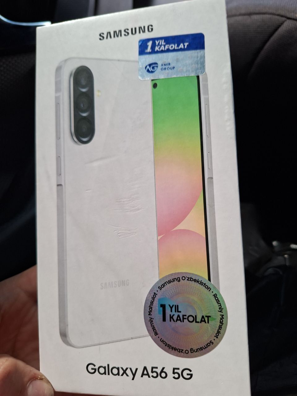 Samsung Galaxy A56 5g 8/256 gb holati yangi 1 haftalik