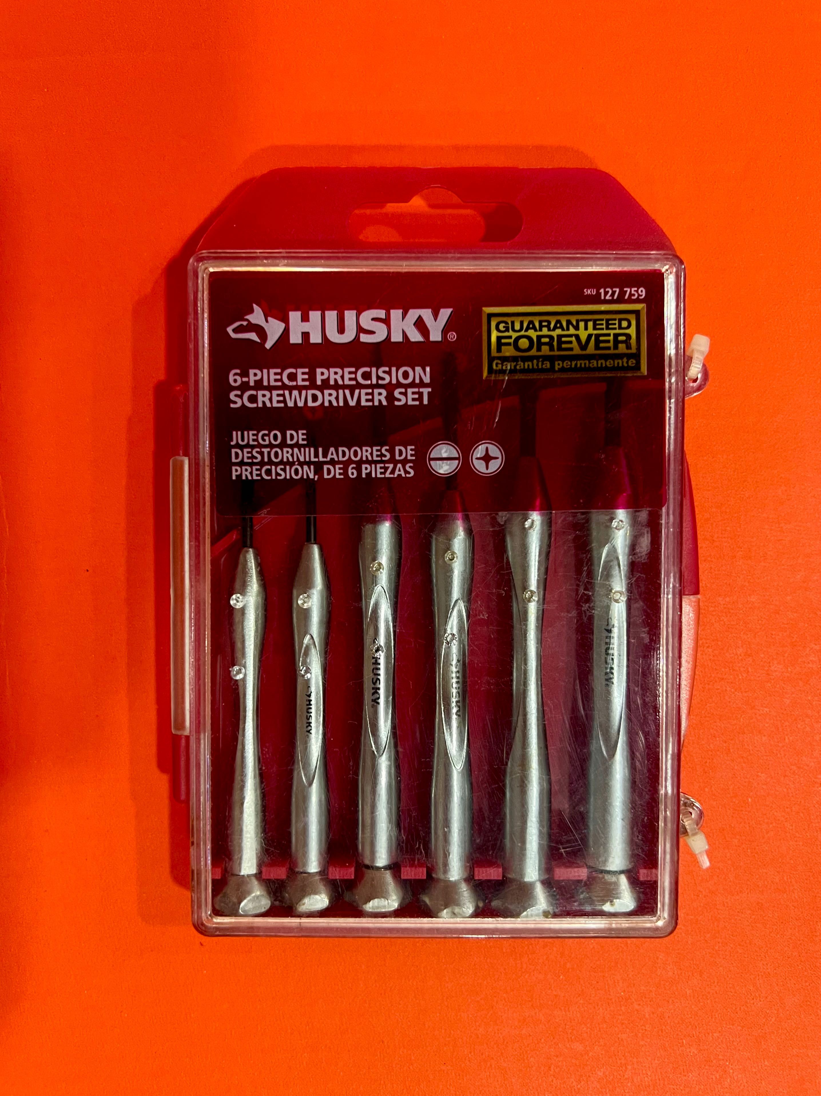 Срочно. HUSKY 6-piece precision screwdriver set