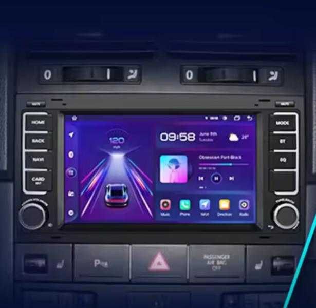 Navigație Android dedicată VW Touareg 1 2002-2009