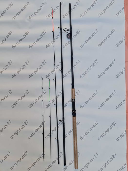 Lanseta fibra carbon Wind Blade TFD4 Feeder 3,3 metri Actiune:80-150gr