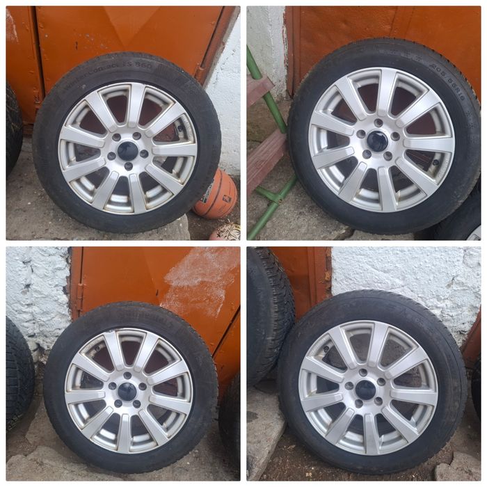 4 Jante + Anvelope 205 /55r16