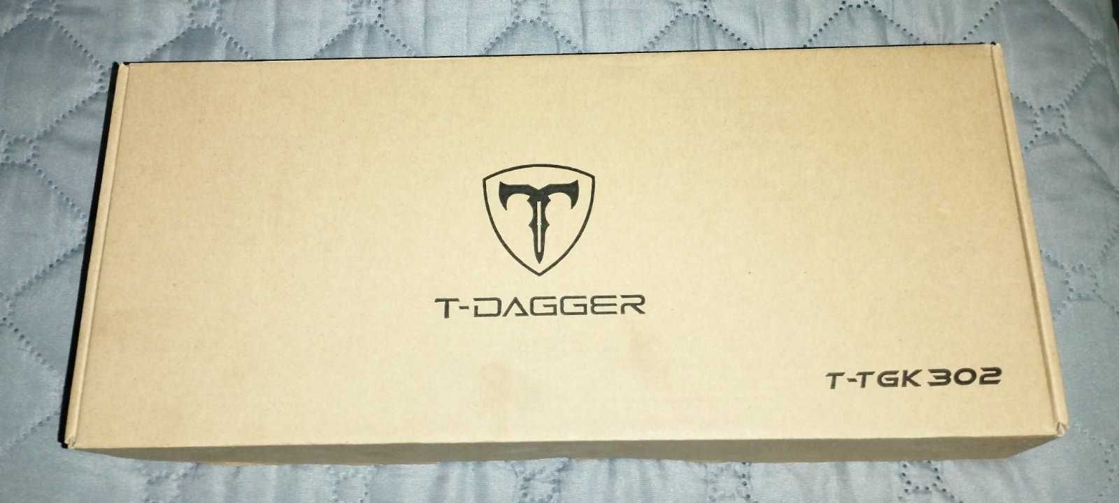 Геймърска механична клавиатура с RGB T-DAGGER Corvette T-TGK302