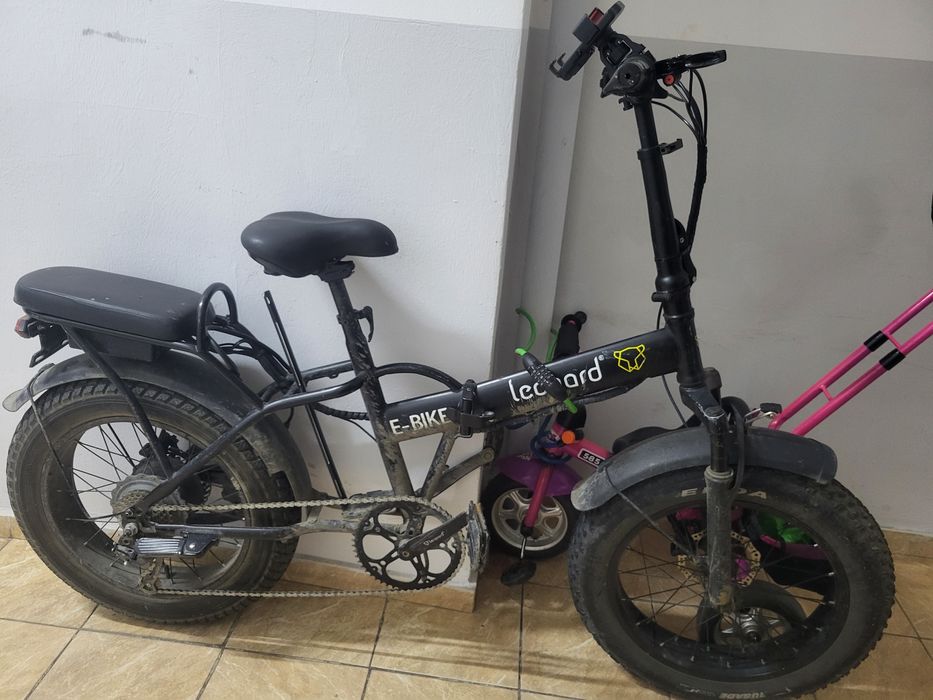 Электровелосипед электро велосипед Leopard 48v 1000w 25ah на ходу сроч