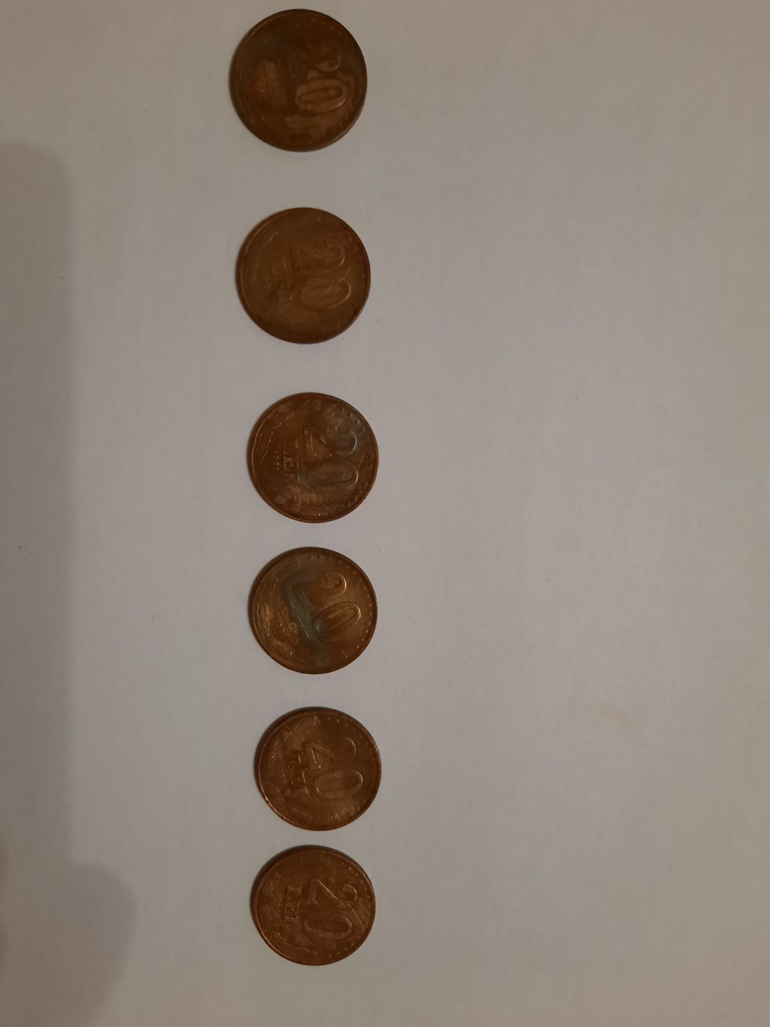 Lot format din 24 monede 20 de lei Ștefan cel Mare