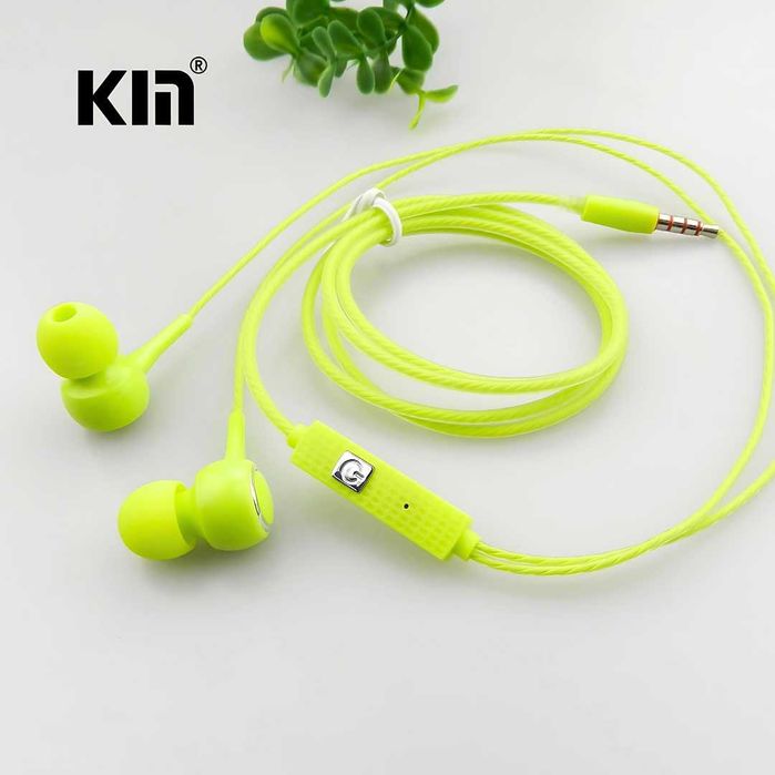 Проводные наушники KIN K-28, 3.5 мм, динамик 10 мм