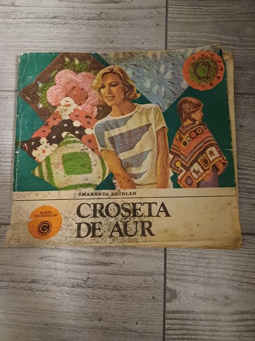 Carte veche de croșetat 20 lei
