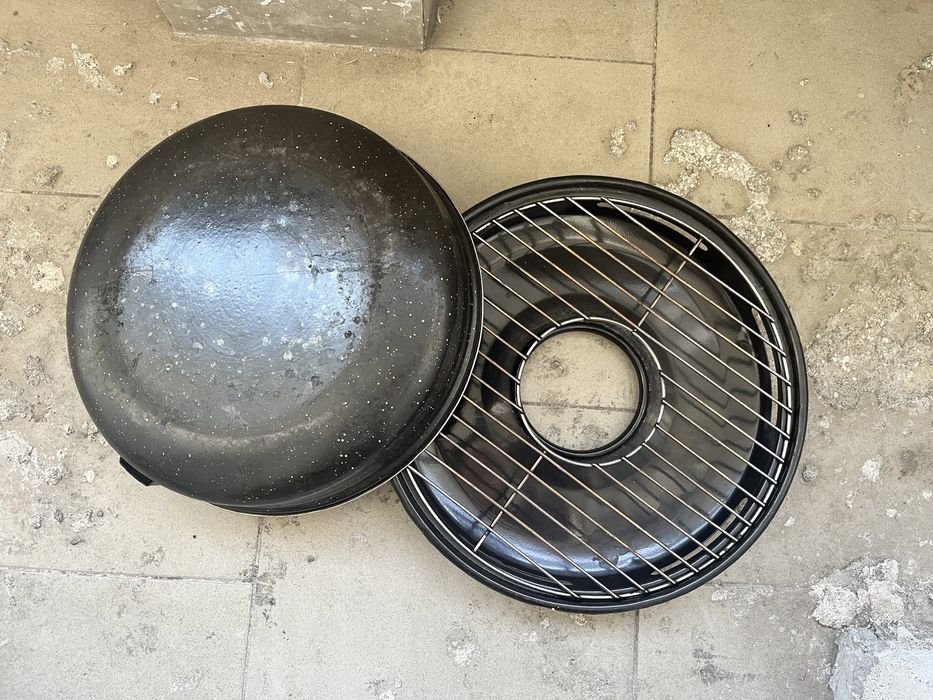 Gratar cu capac aragaz