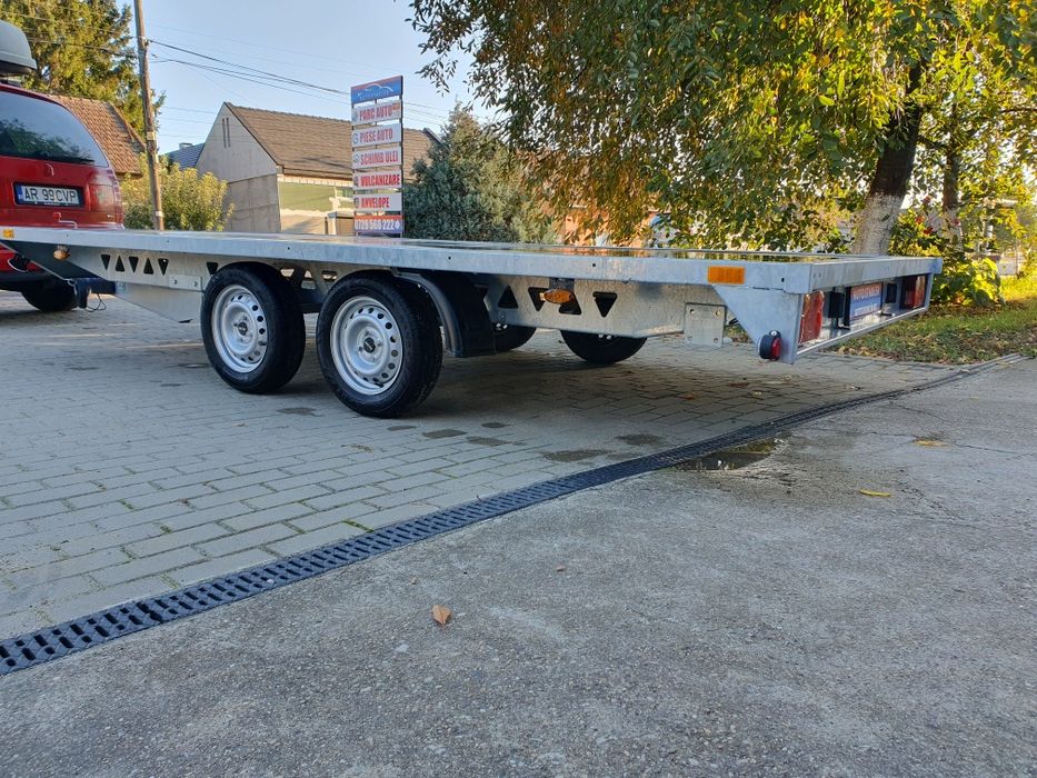 Remorca Repo Cargo Flat QSD4121  750kg 4,1m/2,1m