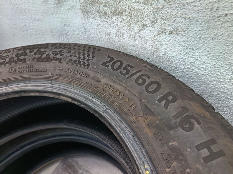 Anvelope MS iarna 205 60 16 continental 2023 6.8mm