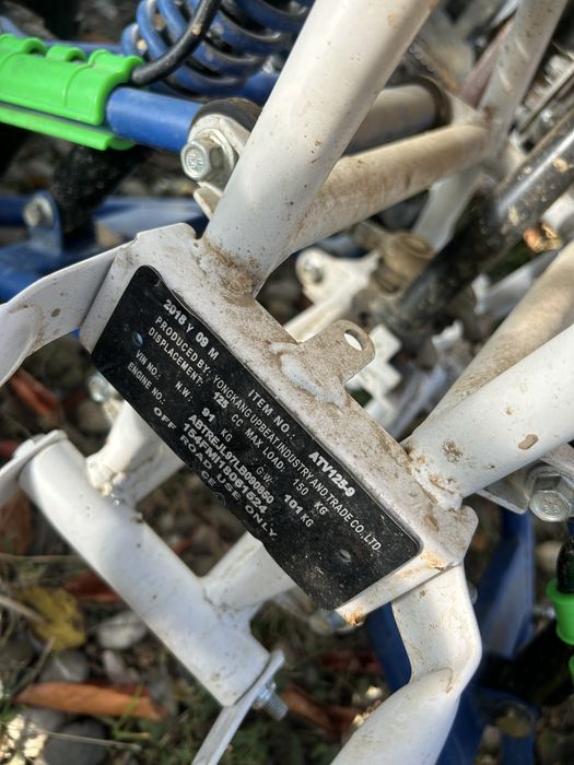 Vand atv 125 de centimetri cilindrici
