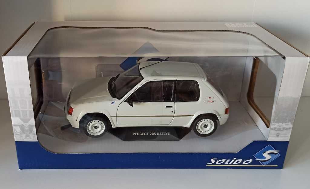 Macheta Peugeot 205 MK1 1.9L Rallye 1988- Solido 1/18