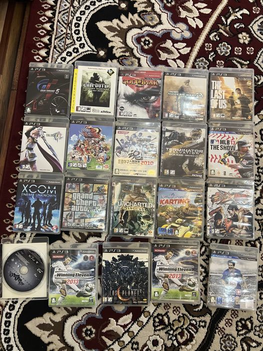 PS3 PS4 PS5 disklar arzon narxda