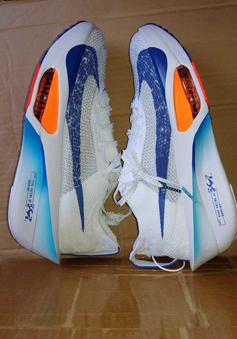 Adidasi Nike alphafly 3 alb-albastru NOI marimea 43 (27.8 cm)