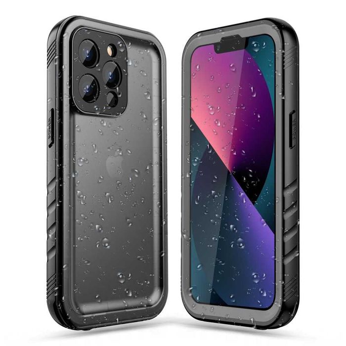 Husa antisoc 360 waterprof iPhone 15 Pro Max 14 Plus 13 mini 12 15 16