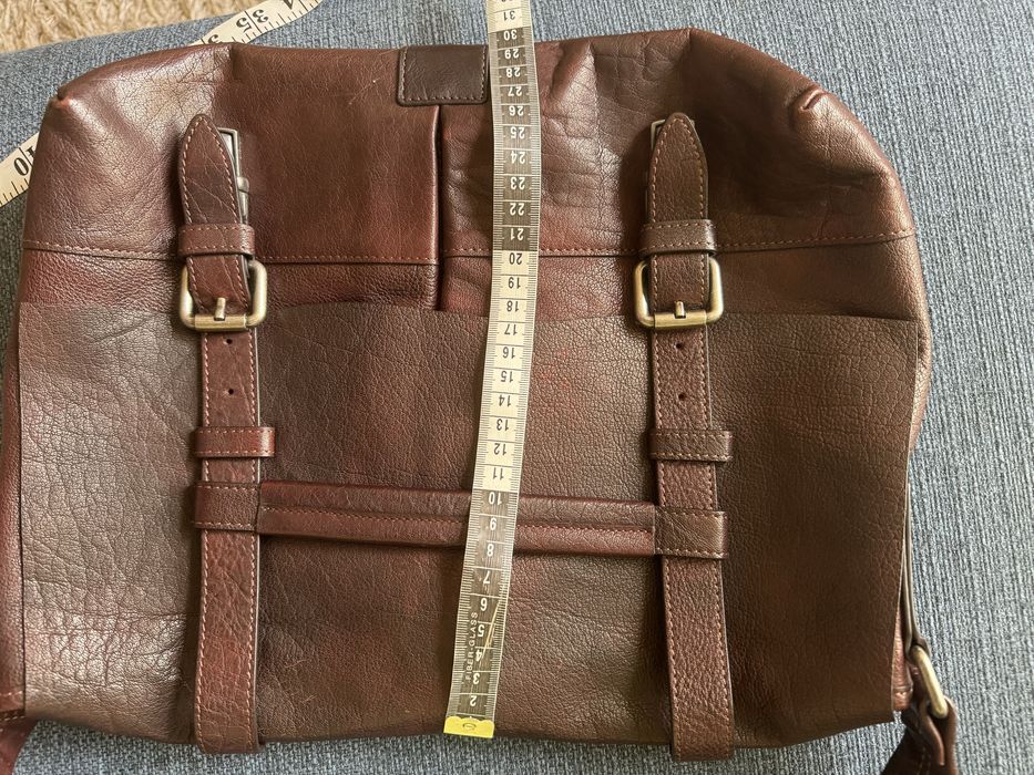 Кожаная сумка унисекс