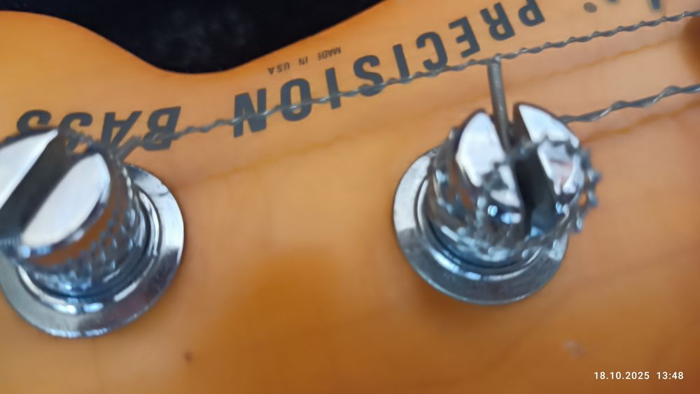 Бас китара,Fender-precision,USAextra JB adap.aktiv el.EMG elekt.12vt,