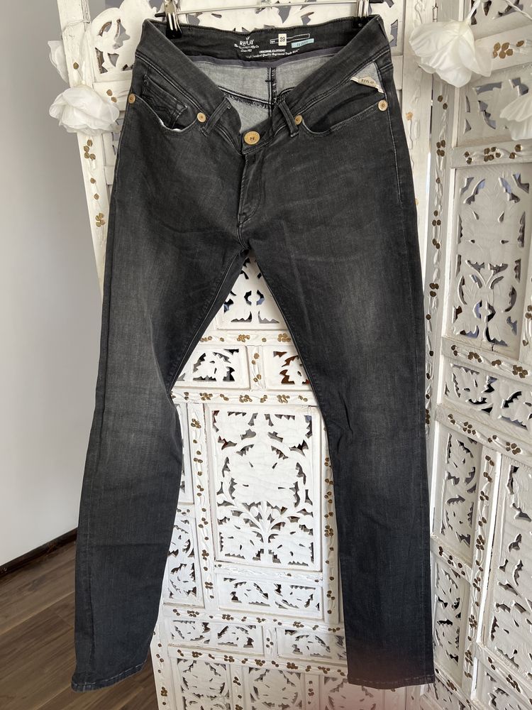 Jeans Dama Replay Skinny gri mărimea w29/l32