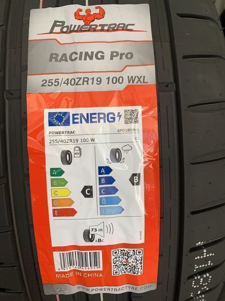 ПРОМО ! ! ! Нови летни гуми POWERTRAC RACING Pro 255/40ZR19 100WXL