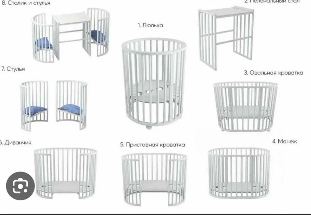 Детская кроватка Давинчи
