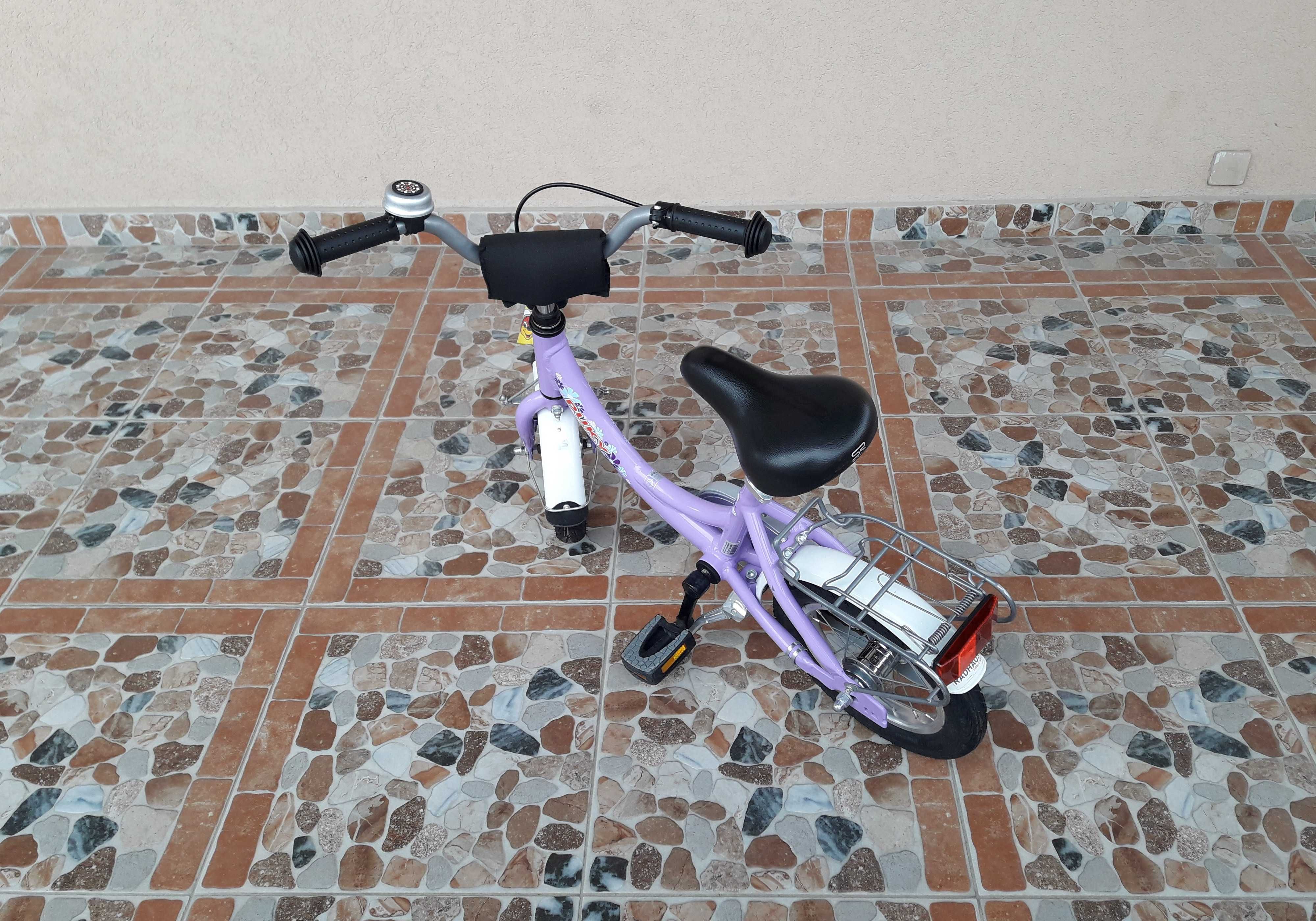 Bicicletă pentru copii 12’ PUKY ZL 12-1, ALUMINIU - mov