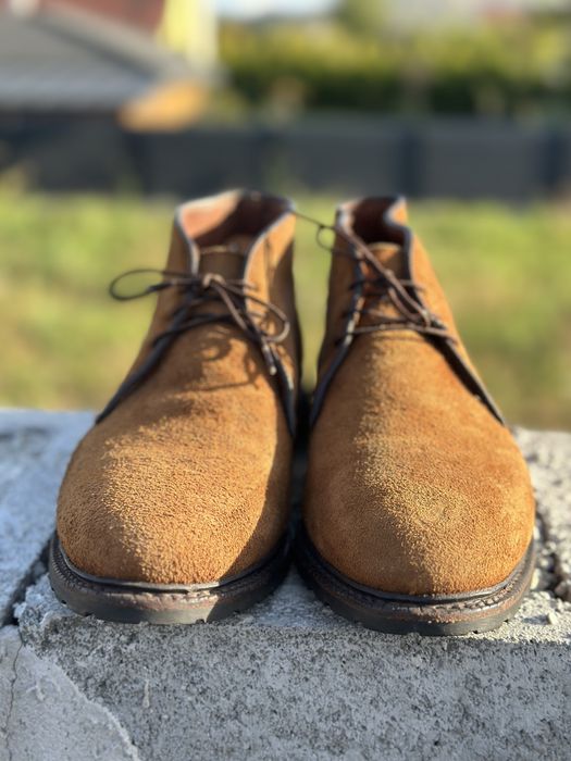 Ghete bărbați Allen Edmonds Katmai mărime 43.5 27.5 cm piele intoarsa