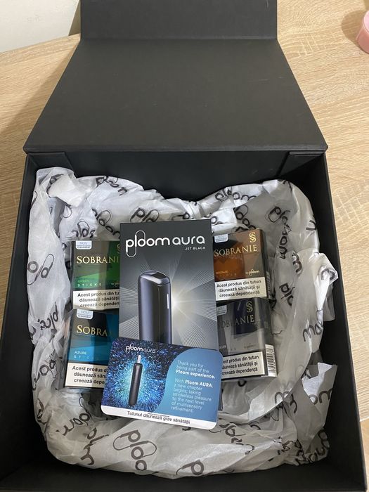 Vand Ploom AURA + 4 pachete