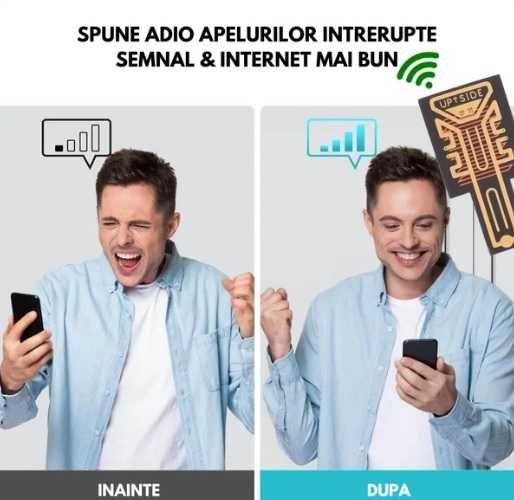 Amplificator semnal GSM si Internet telefon la orice retea sau tip tel